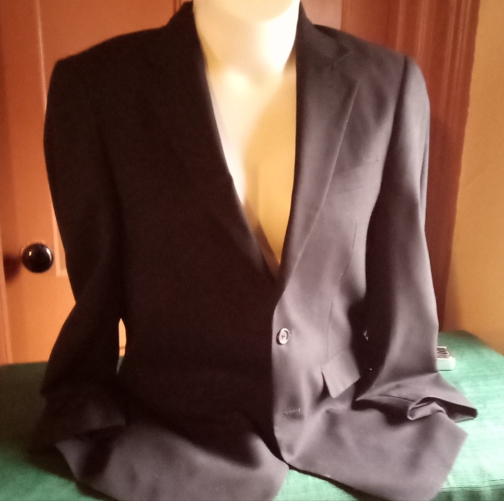 Van Heusen Black Suit Jacket